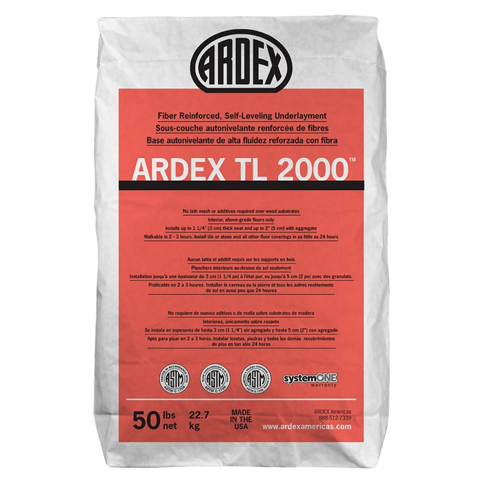 ARDEX TL 2000™ Fiber Reinforced, Self-Leveling Underlayment - 48 Piece Pallet - TileTools