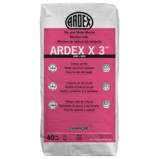 ARDEX X 3™ Tile and Stone Mortar - 64 Piece Pallet - TileTools