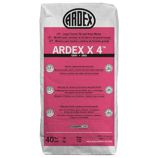 ARDEX X 4™ LFT - Large Format Tile and Stone Mortar - 64 Piece Pallet - TileTools