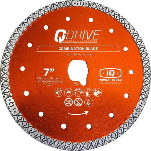 iQ Power Tools 7" Q-Drive Combination Blade - TileTools