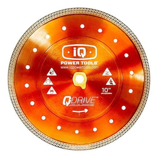 iQ Power Tools iQTS244 10" Q-Drive Combination Blade for Dry Cutting