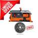 IQ228 Cyclone 7" Dustless/Dry Cut Bench Top Tile Saw with Additional Hard material Blade - TileTools