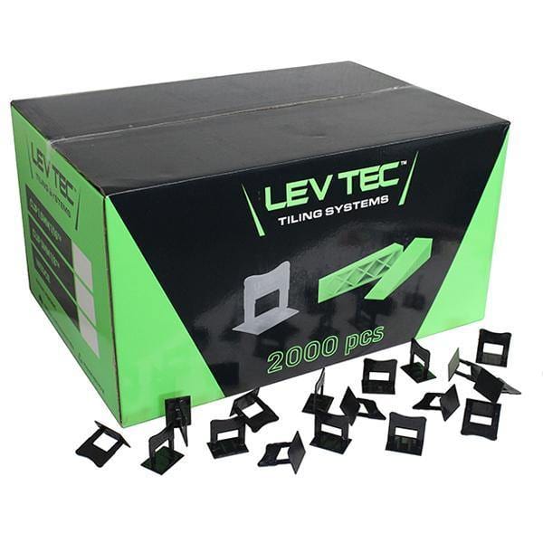LEVTEC Tile Leveling Clips 1/8" - TileTools