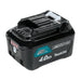 Makita 12V max CXT® Lithium-Ion 4.0Ah Battery Pack with integrated LED battery charge level indicator. Compact and lightweight design for use with Makita power tools. Only compatible with Makita DC10WD and DC10SB chargers. Includes a 3-year limited warranty.