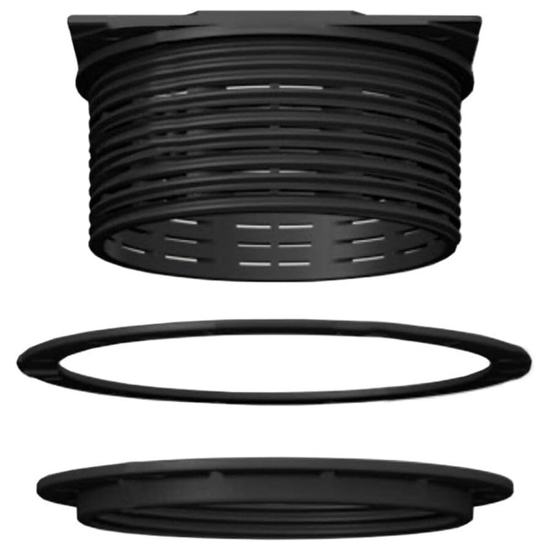 wedi Click and Seal Height Adjustment Kit in black for Fundo drain system