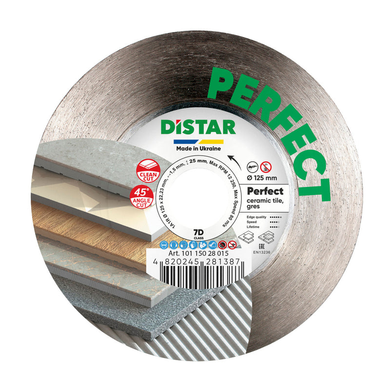Perfect Diamond Blade 4.5" & 5" – Ultra-Clean Cutting for Ceramic & Porcelain Tile