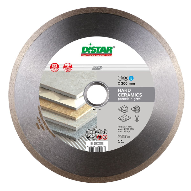 Diamond cutting wheel with Destar branding on a white background