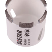 Diamond drill bit with 'Distar' branding on a white background