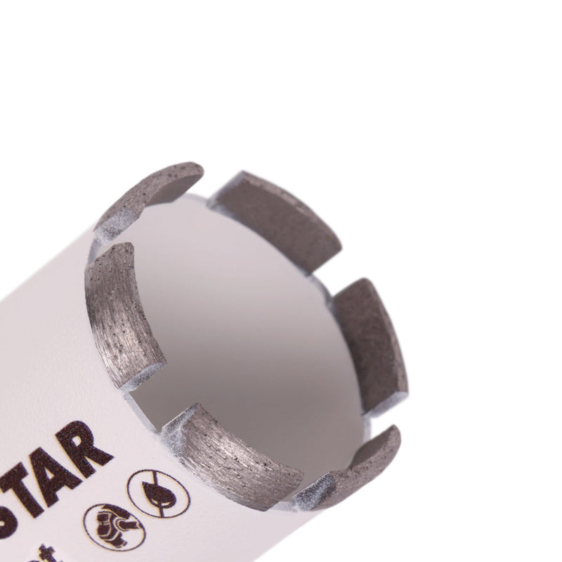 Close-up of a circular saw blade with 'Star' branding on a white background