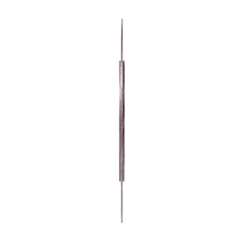 Close-up of DISTAR Scalpel diamond blade with 0.9 mm cutting edge