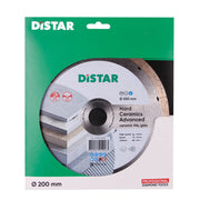 Distar diamond blade packaging with green background and product details.