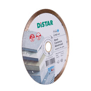 Angled close-up of DISTAR diamond blade with laser segments