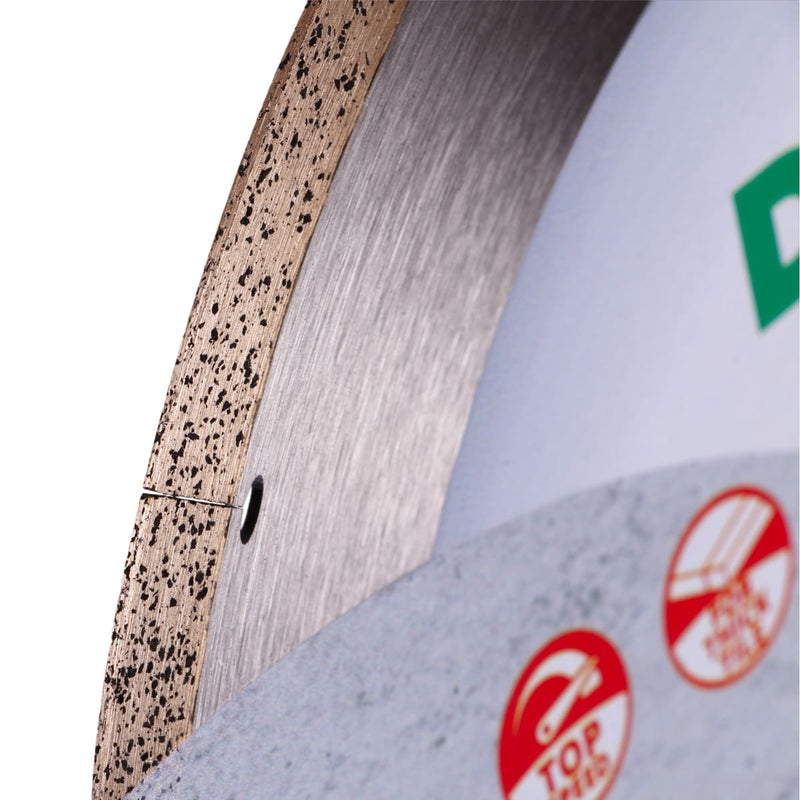 Wet Diamond Blade for Thick Porcelain Slabs & Dekton (7"–14") – diamond segment detail