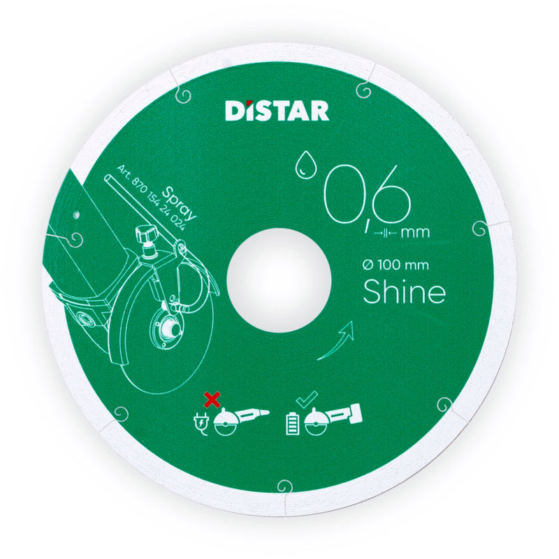 DISTAR Shine 5" Ultra-Thin Porcelain Diamond Blade – 0.6mm – product view 13
