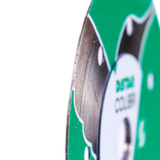 Close-up of DISTAR Colibri diamond blade with 0.8 mm thickness