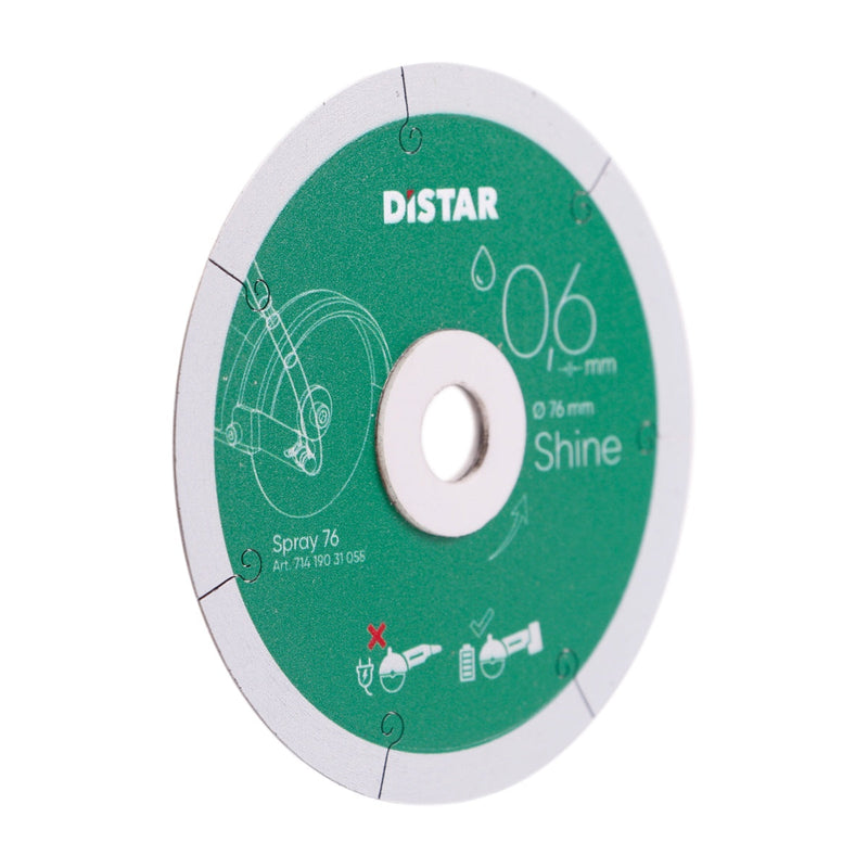 DISTAR Shine 5" Ultra-Thin Porcelain Diamond Blade – 0.6mm – product view 6