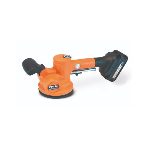 Battipav Pulse Battery-Powered Suction Cup & Vibrator for Large Format Tiles TileTools Battipav Pulse Battery-Powered Suction Cup & Vibrator for Large Format Tiles TileTools