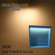 Illuminiche 13x13 LED Shower Niche 3000K Soft White