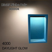 Illuminiche 13x25 LED Shower Niche with INSWITCH Kit 4000K Daylight