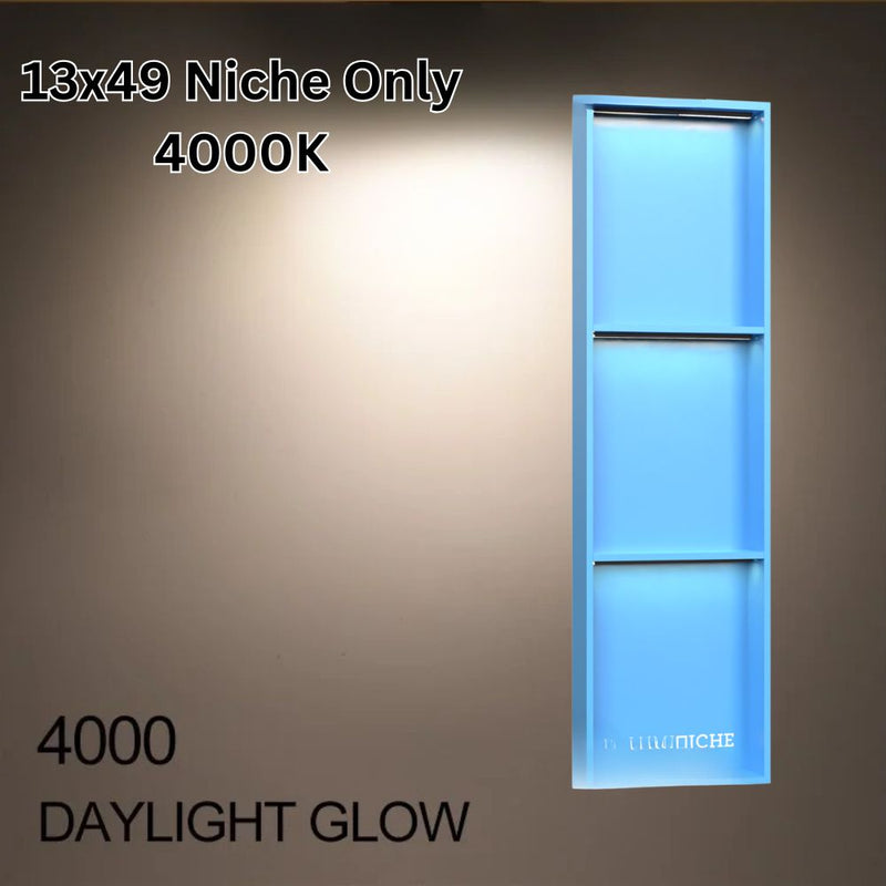 Illuminiche 49x13 LED Shower Niche 4000K Daylight