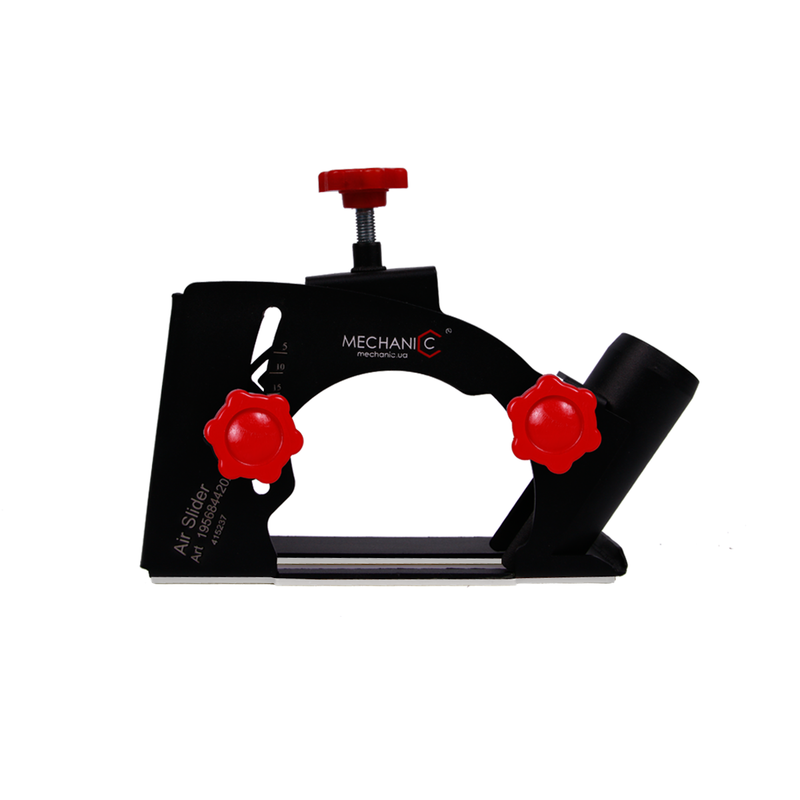 Mechanic AirSLIDER – Angle Grinder Cutting Guide with Dust Extraction (Universal Sliding System) – product image
