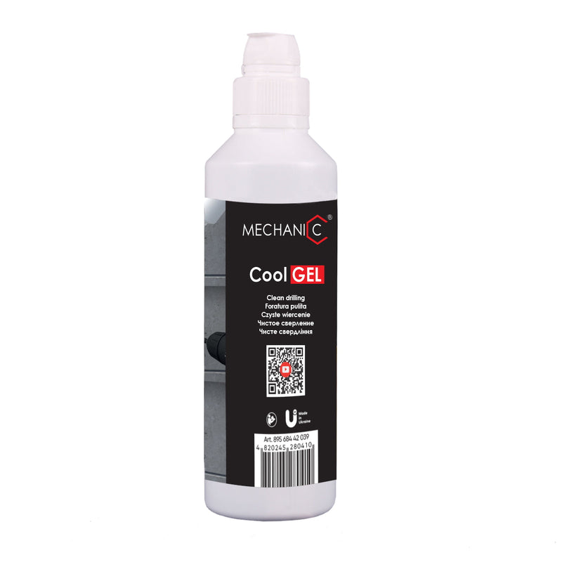Mechanic CoolGEL 250 – Tile Drilling Gel for Porcelain & Ceramic (Dust-Free Cooling) – product image