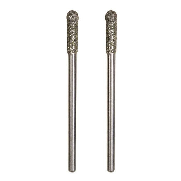 Proxxon Diamond Drilling & Grinding Bit - 3.2mm Ball, 2-Pack (No. 28234)