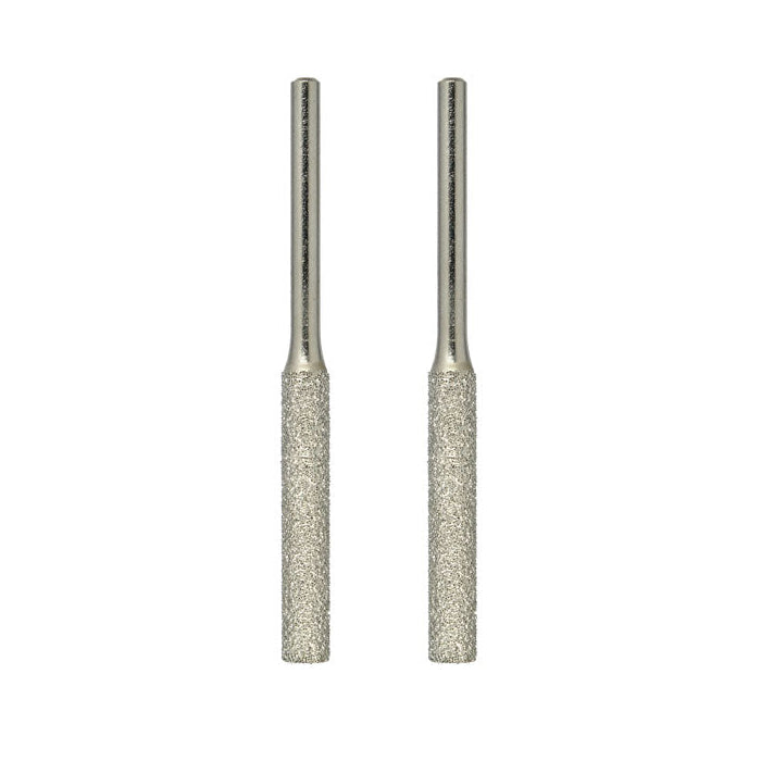 Proxxon 5mm cylinder diamond grinding bits pack of two