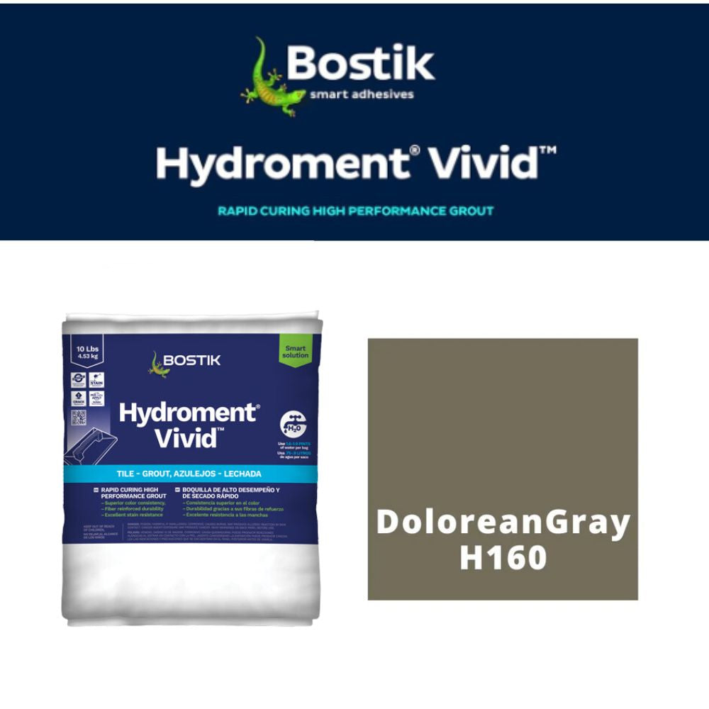 Bostik Hydroment Vivid Grout 10 lb | Rapid Curing ANSI A118.7 — TileTools