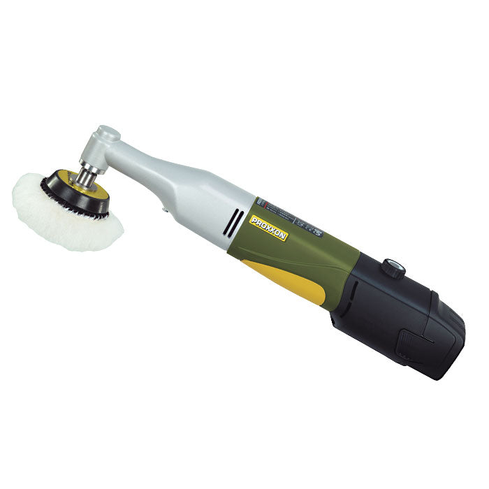 Proxxon WP/A Cordless Angle Polisher – Complete Kit – product image