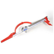 456P2 Measurement Guide for Montolit Masterpiuma Tile Cutters – showing compatibility with 24", 29", and 36" models.