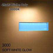 Illuminiche 49x13 LED Shower Niche with INSWITCH Kit 3000K Soft White