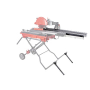 Rubi Table 50 Inch attached to a  DT-10IN MAX Tile Saw