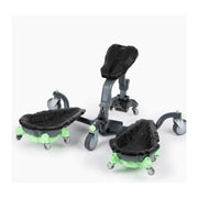 Ergonomic seat and knee pad design on Kneel-It V3 for maximum comfort