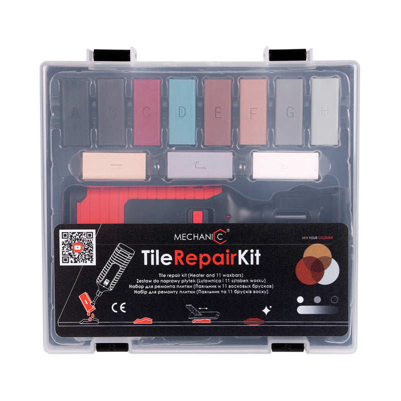 Tile Repair Kit for Porcelain, Ceramic & Stone | Fix Chips, Cracks & Surface Damage