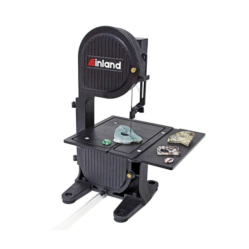 Inland Craft DB-100 diamond band saw cutting stone