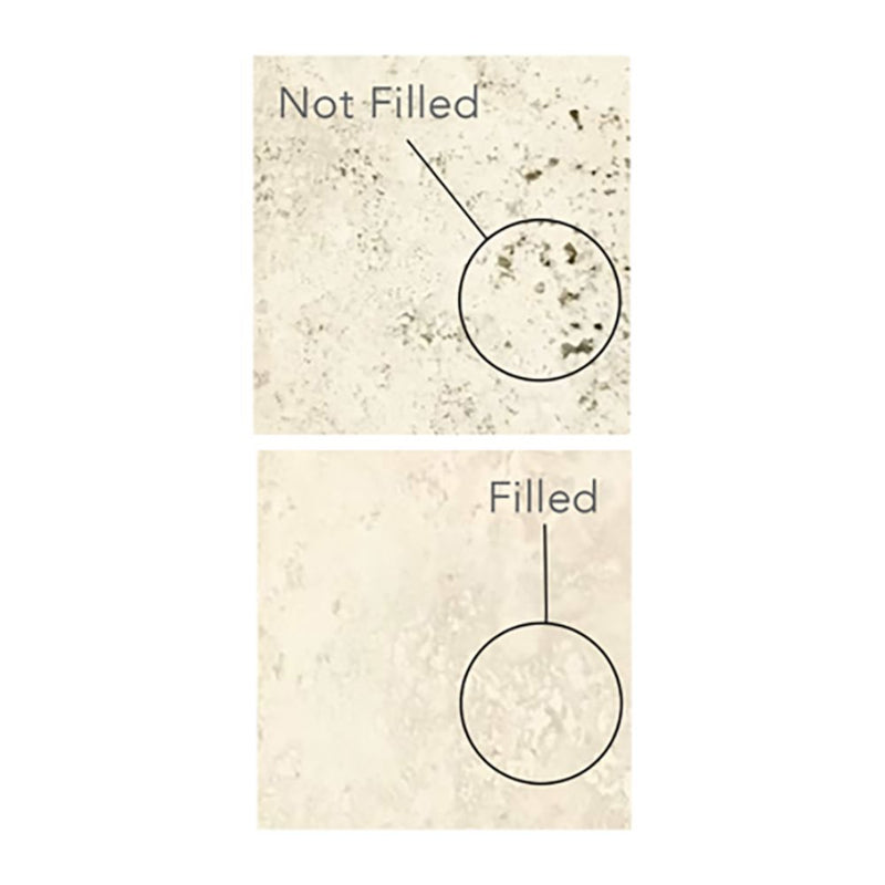 Repairing a pitted travertine countertop with Traverfill Pro