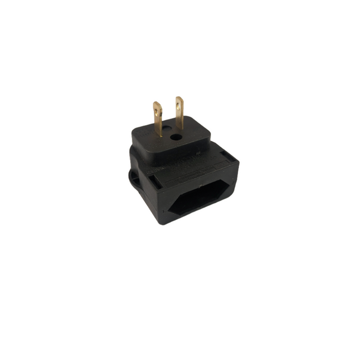 European to US plug adapter (BTL-10) for Montolit BATTILE Charger