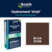 H136 (25 lbs): Bostik Hydroment Vivid Grout - Brick H136, Rapid Curing Grout for Professional Tile and Stone Applications