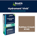 H143 (25 lbs): Bostik Hydroment Vivid Grout - Kahlua Cream H143, Superior Grout for Stain and Crack Resistance