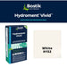 H152 (25 lbs): Bostik Hydroment Vivid Grout - White H152, Advanced Grout for Flawless Tile Finishes