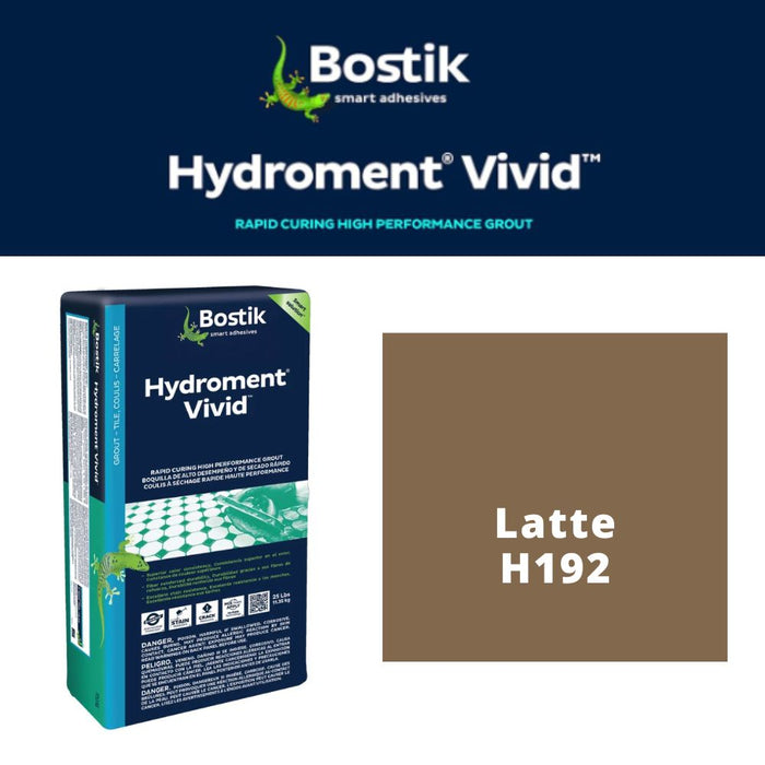 Hydroment® Vivid™ Grout - High Performance, Rapid Curing Cement Grout | 25 lb. Bag