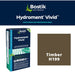 H199 (25 lbs): Bostik Hydroment Vivid Grout - Timber H199, Fiber-Reinforced Grout for Enhanced Durability