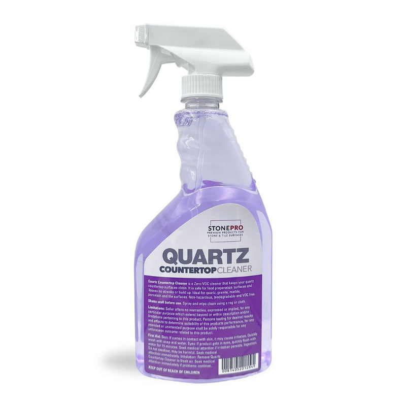 StonePro Quartz Countertop Cleaner 32 oz. spray bottle