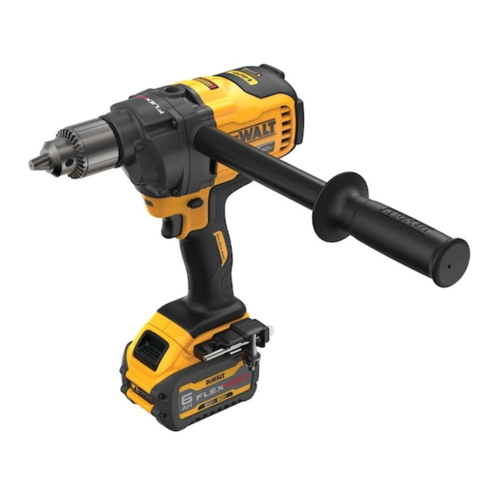 DEWALT DCD130T1 60V MAX Mixer/Drill with E-CLUTCH® and side handle for enhanced control