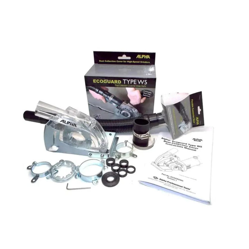 Alpha Ecoguard CX5 Dust Collection Cover for Angle Grinders