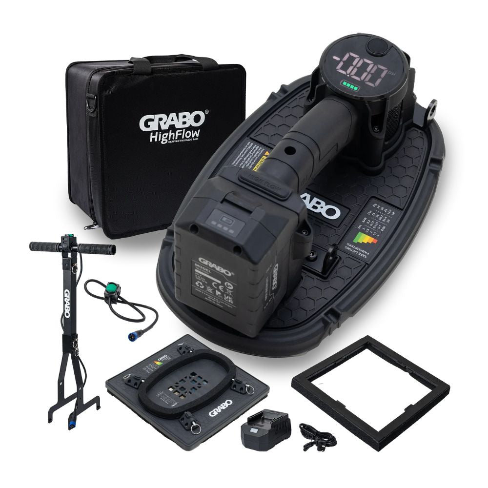 GRABO® HIGH-FLOW | Powerful Handheld Vacuum Lifter for Porous Materials ...