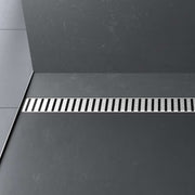 Gruen Artstream Linea modern style linear drain cover