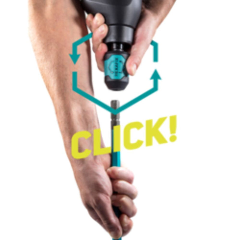 For fast paddle change. The right paddle for every material. The unique quick-change system for stirrers. No screws, no tools - just plug it in - done.