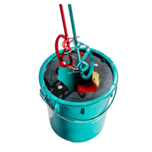 Collomix MC2 Mixer-Clean 9 gallon mixing paddle cleaning bucke